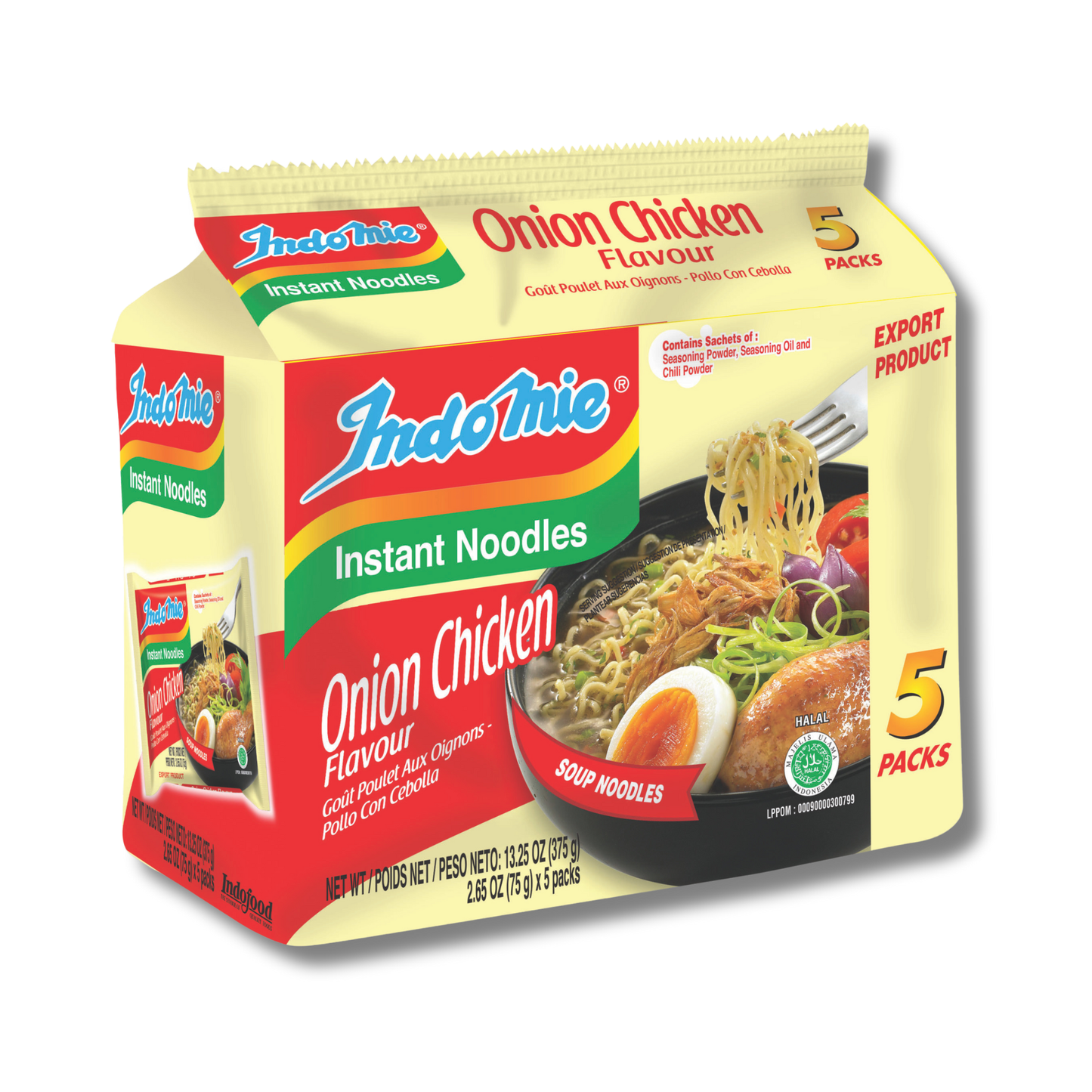 Indomie Onion Chicken Flavor Instant Noodles - 30 Pack