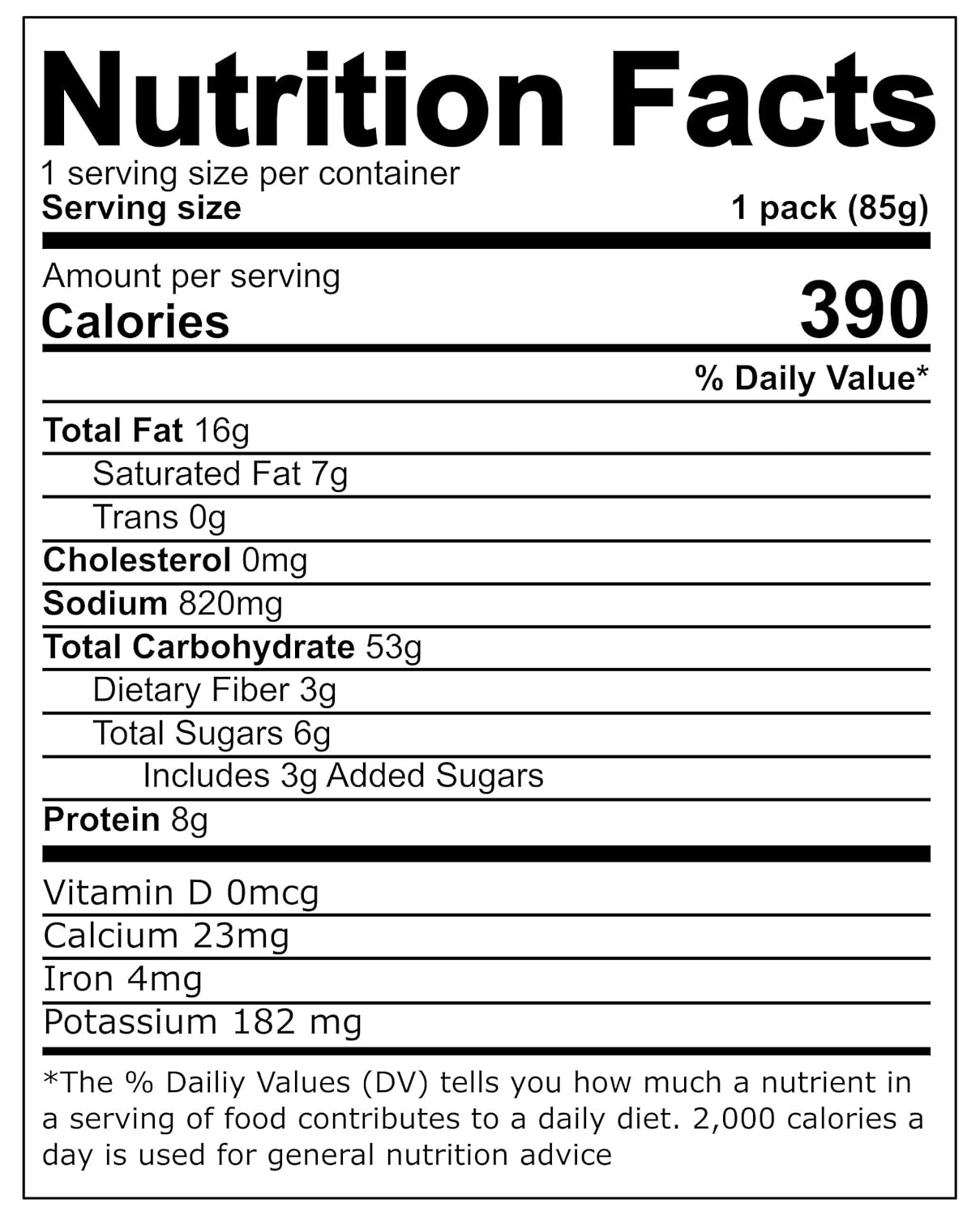 Official Indomie Mi Goreng Hot & Spicy Flavor (30 packs)